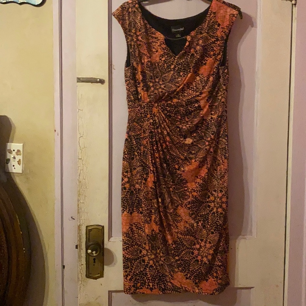 Women printed dress sexy